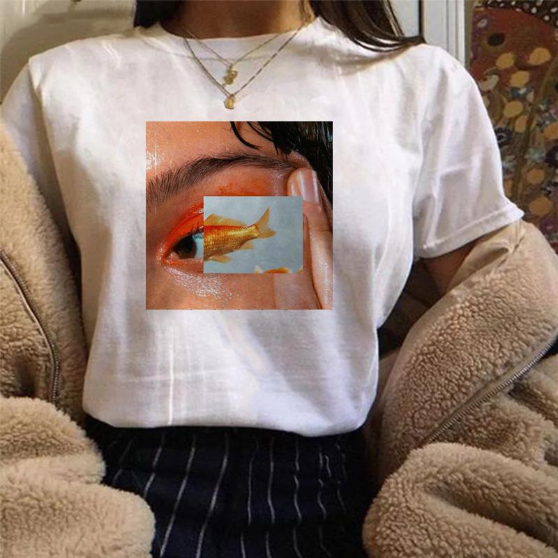 Eye Fish Collage T-shirt