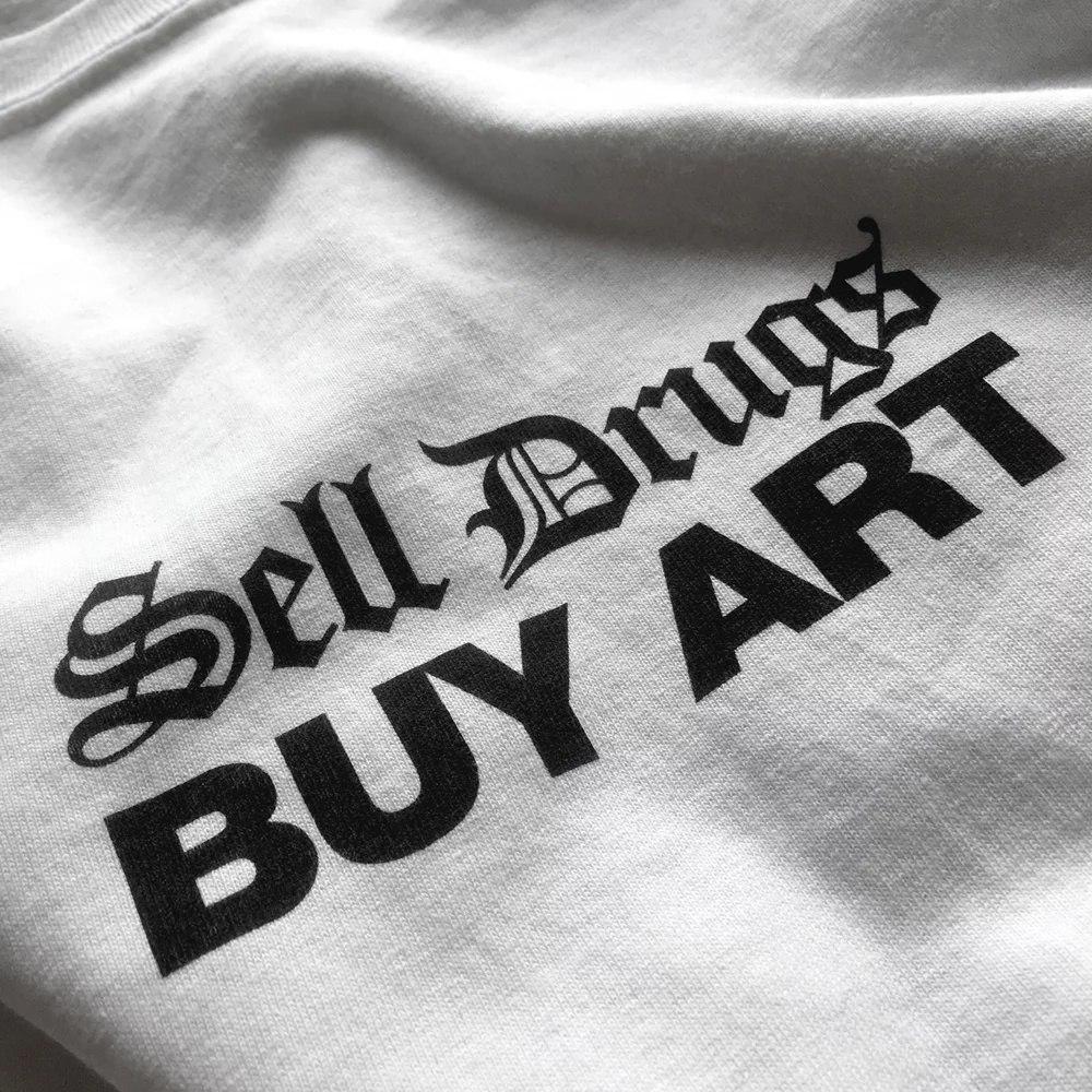 Sell Drugs Buy Art T-shirt