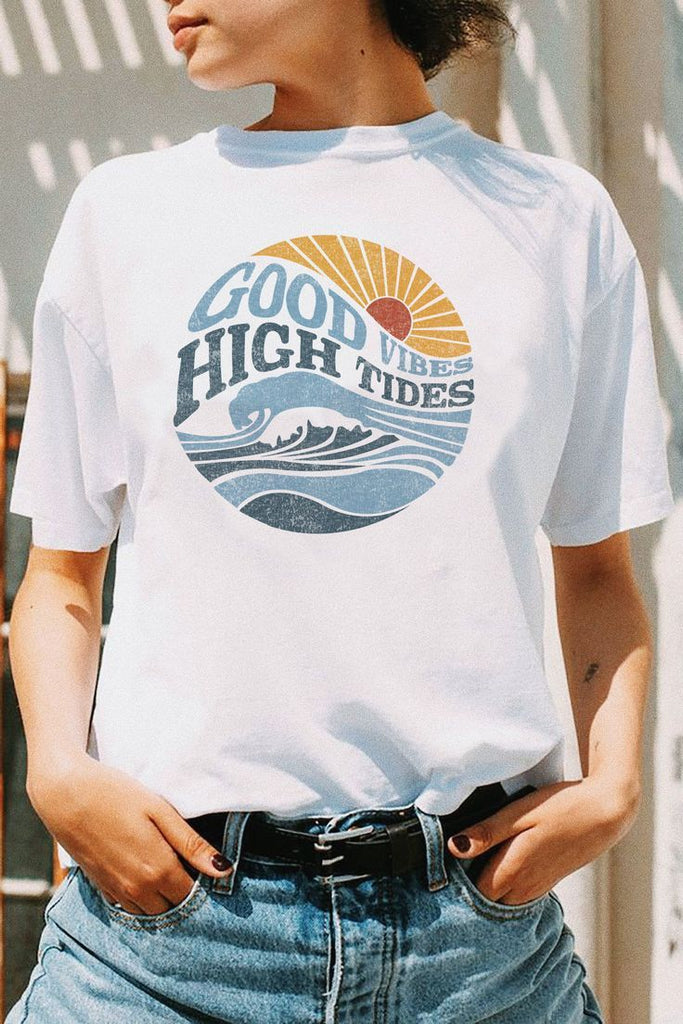 Good Vibes High Tides T-Shirt